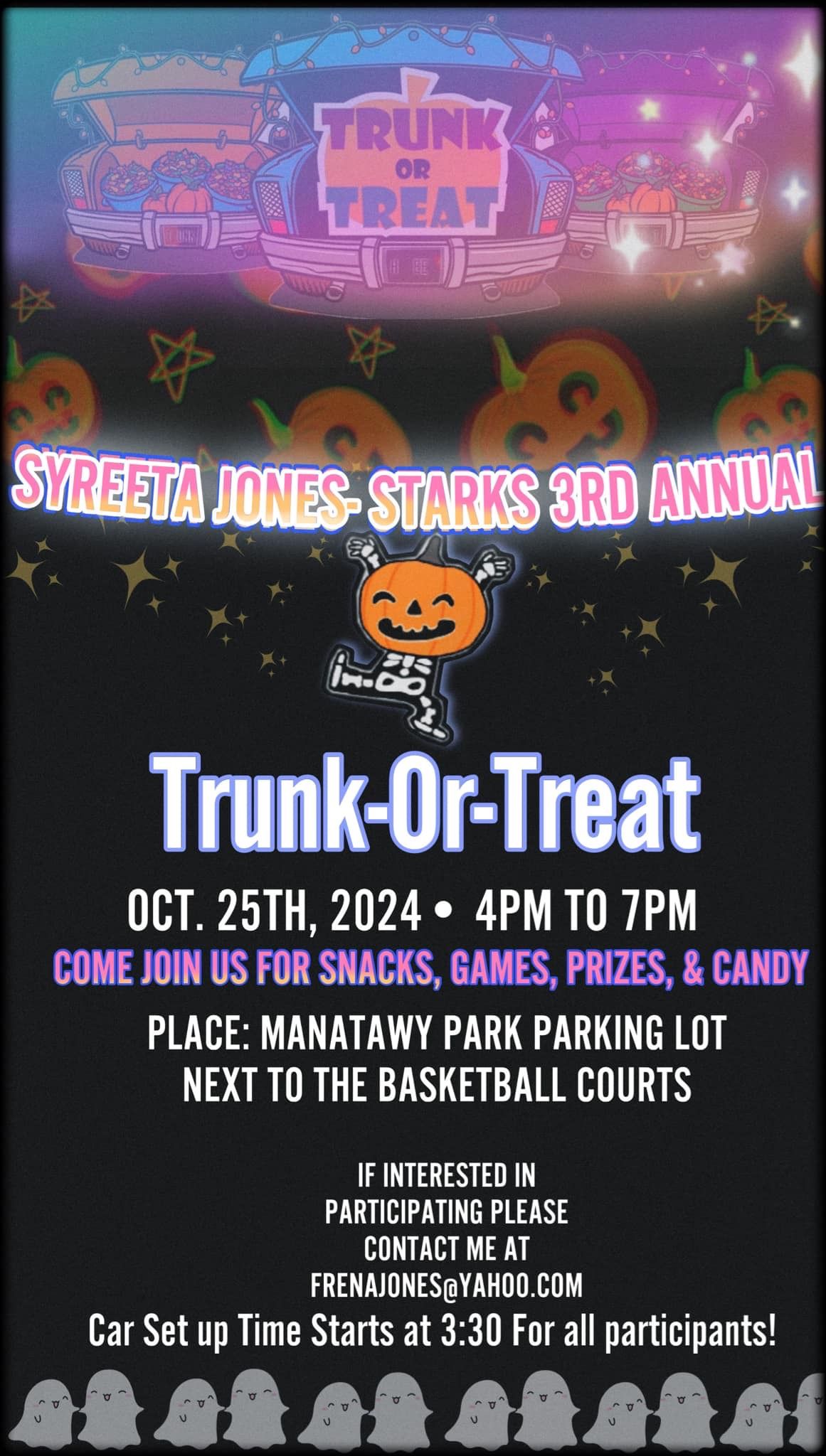 Syreeta Jones-Starks 3rd Annual Truck or Treat 