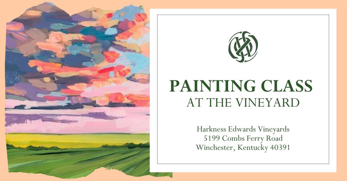 Painting Class at The Vineyard