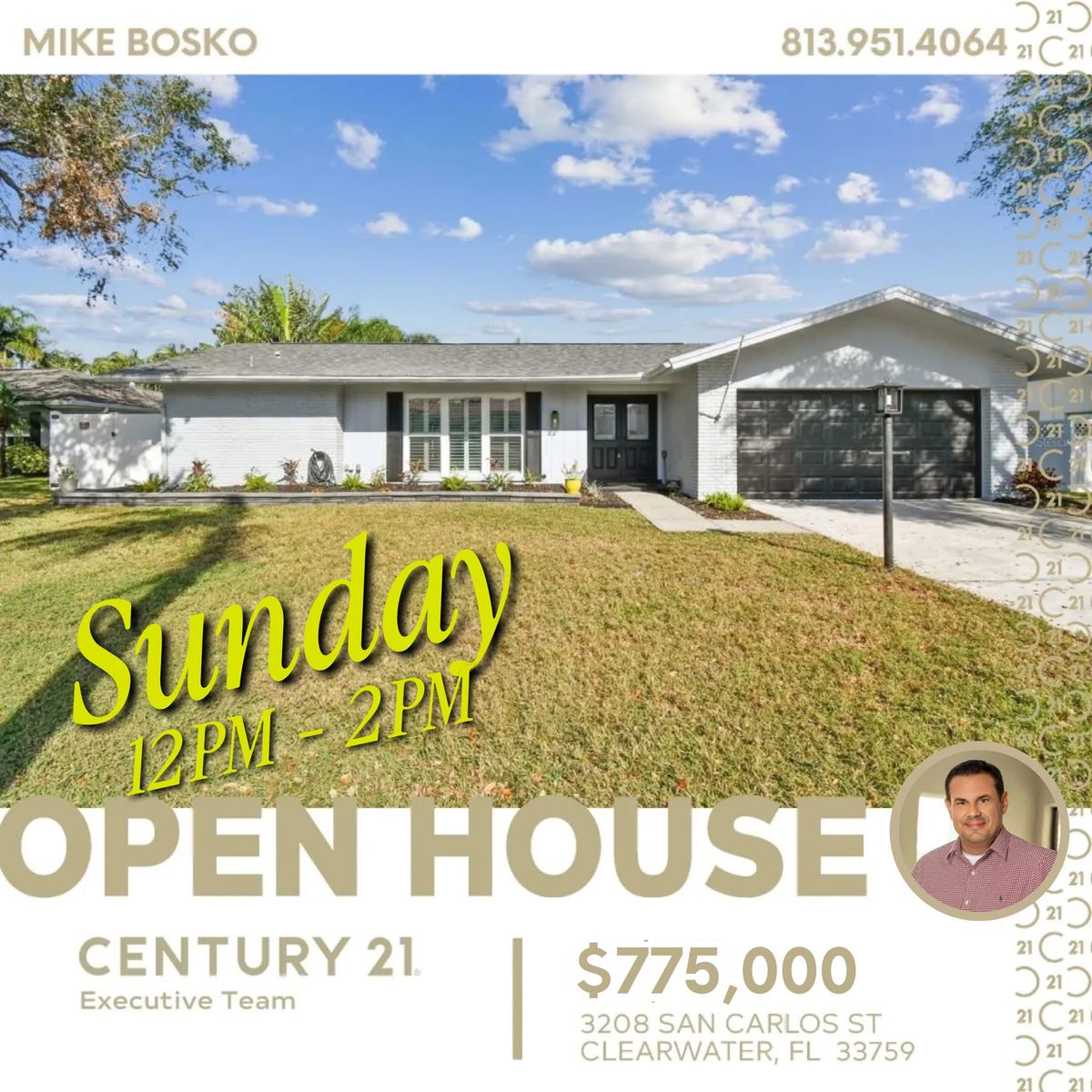 Open House - Clearwater