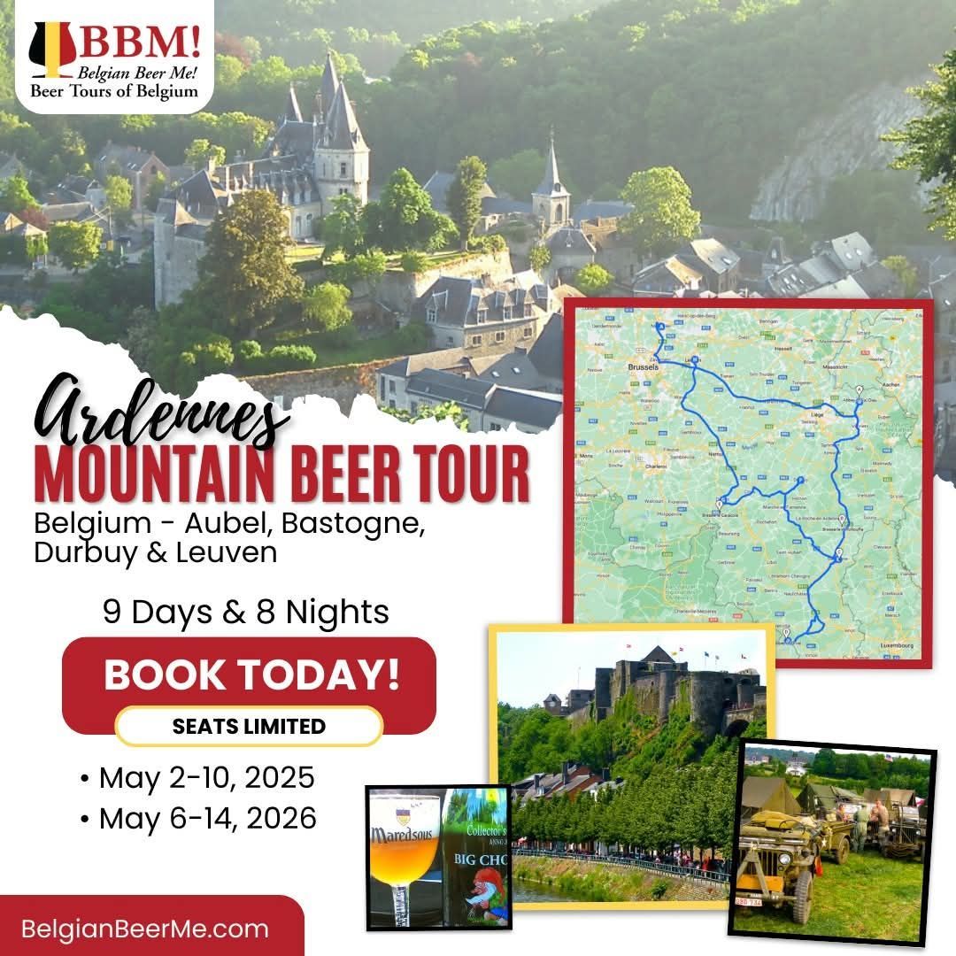 Ardennes Mountain Beer Tour of Belgium 