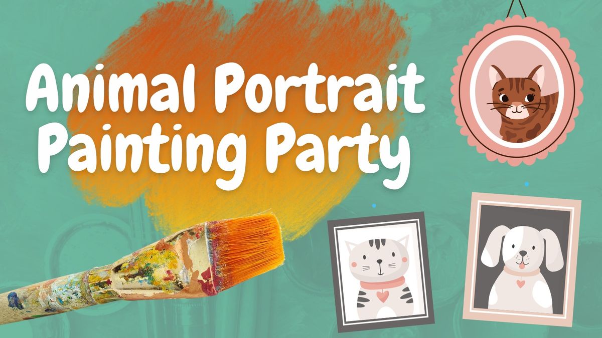 Animal Portrait Painting Party