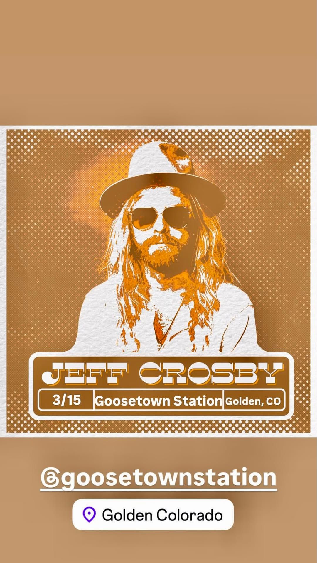 \ud83c\udfb6\ud83d\udda4\ud83d\udc4f\ud83c\udfb8\ud83c\udf89\ud83e\udd42Jeffrey David Crosby Band - w\/Derek Hall Solo Sat March 15 music 6:30 Cover $10