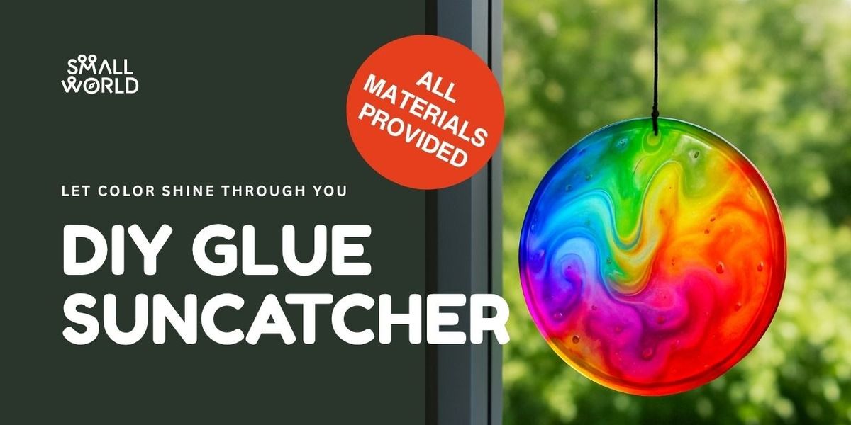 DIY Glue Suncatcher