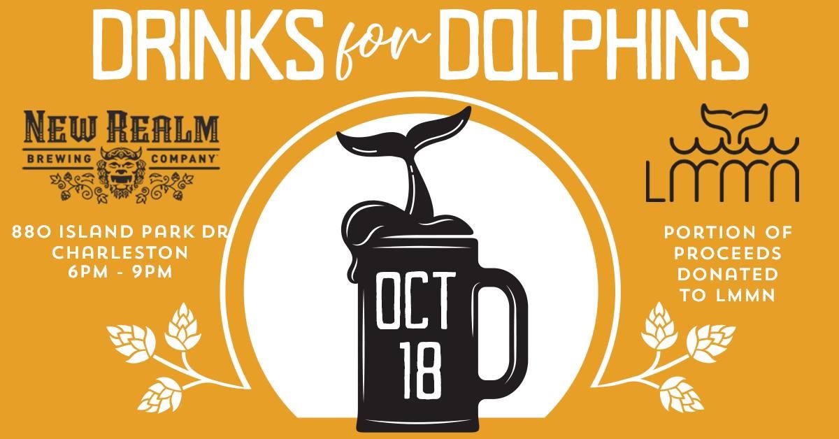 Drinks for Dolphins October 2024 at New Realm Brewing