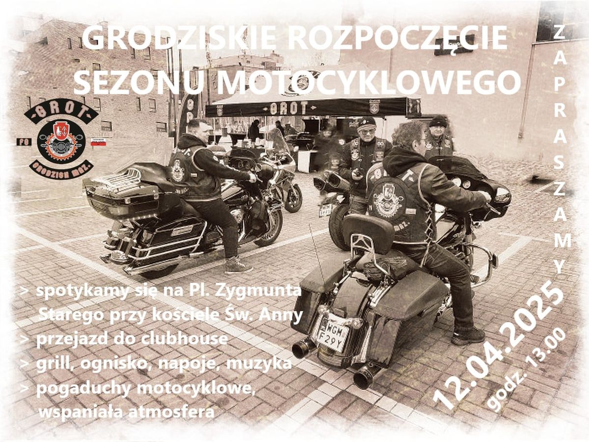 Rozpocz\u0119cie sezonu motocyklowego GROT FG