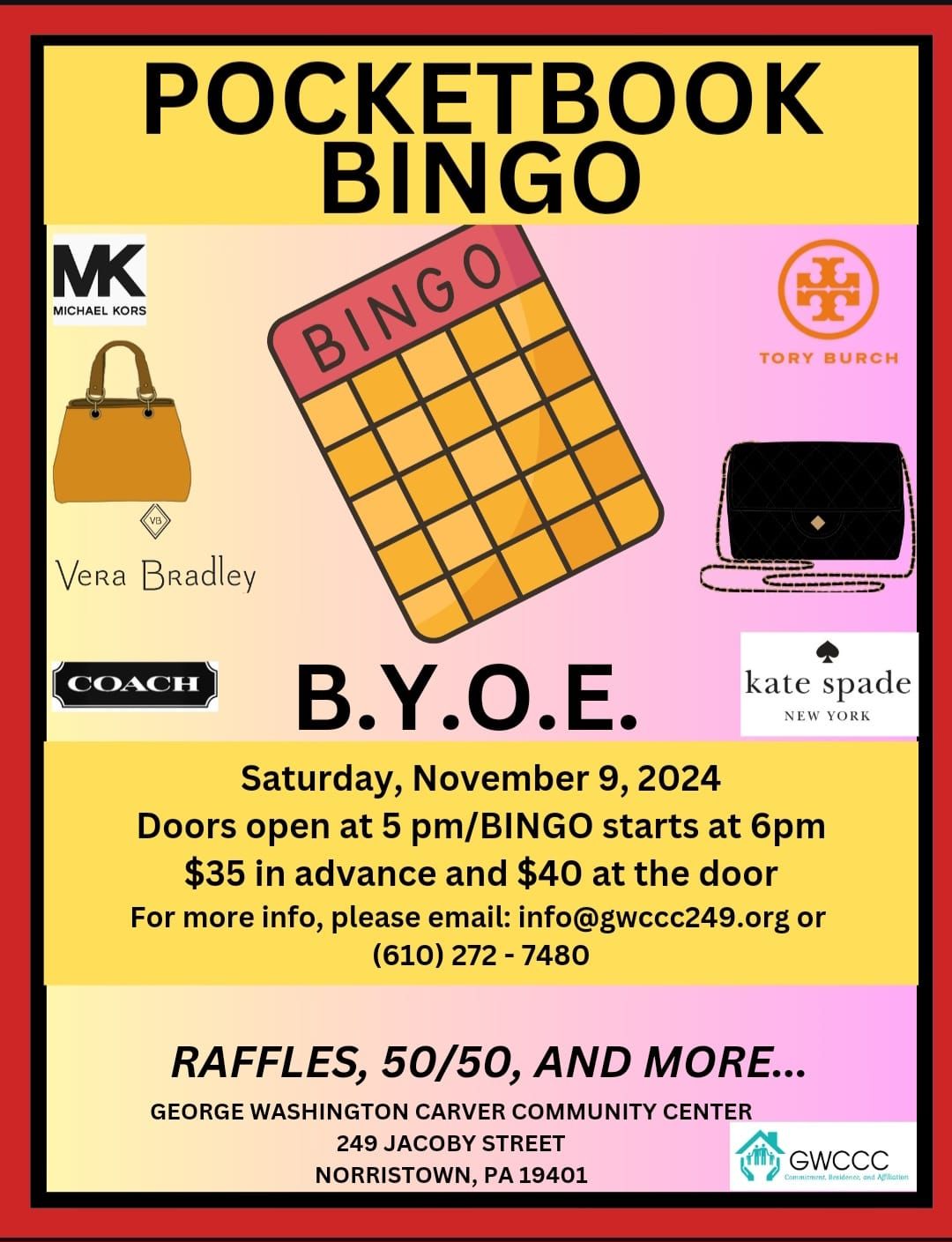 Designer Bag Bingo