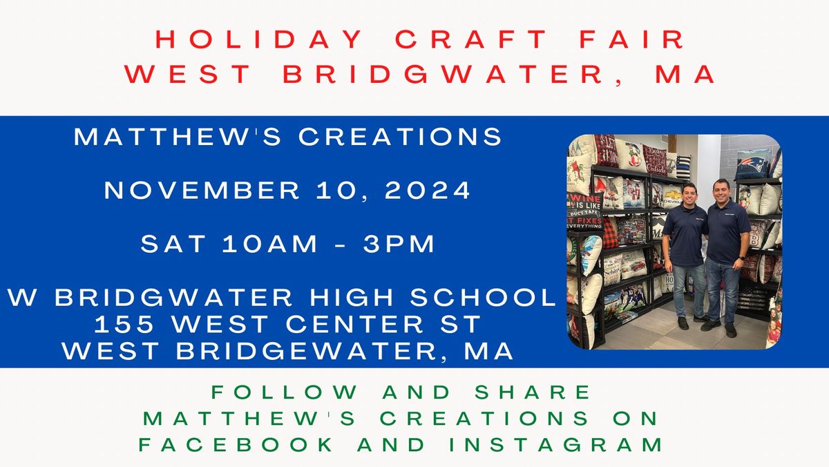 Fall Holiday Craft Fair - West Bridgewater