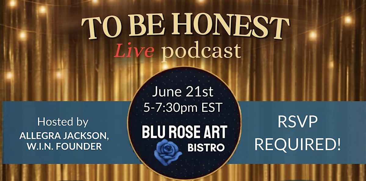 To Be Honest LIVE Podcast Experience