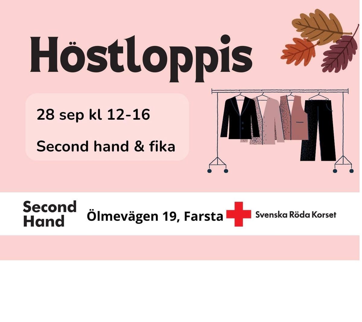 H\u00f6stloppis med R\u00f6da Korset i Farsta