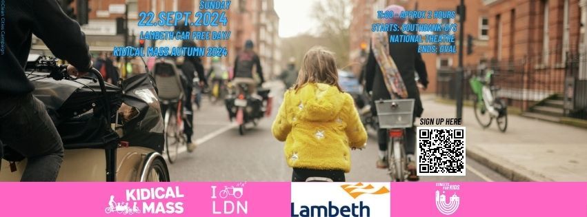 Lambeth Car Free Day\/ Kidical Mass Autumn 2024