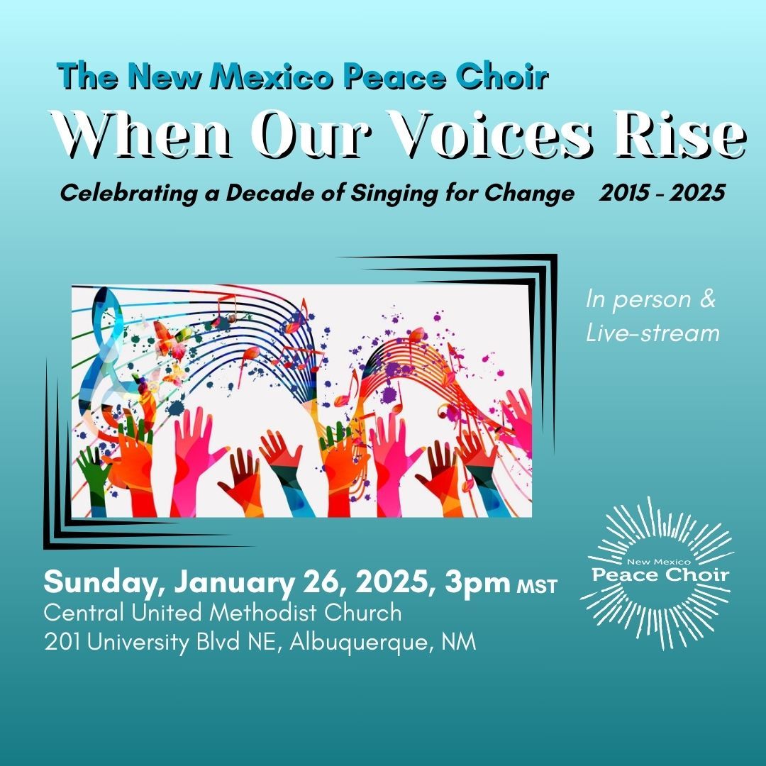 When Our Voices Rise:  Celebrating a Decade of Singing for Change