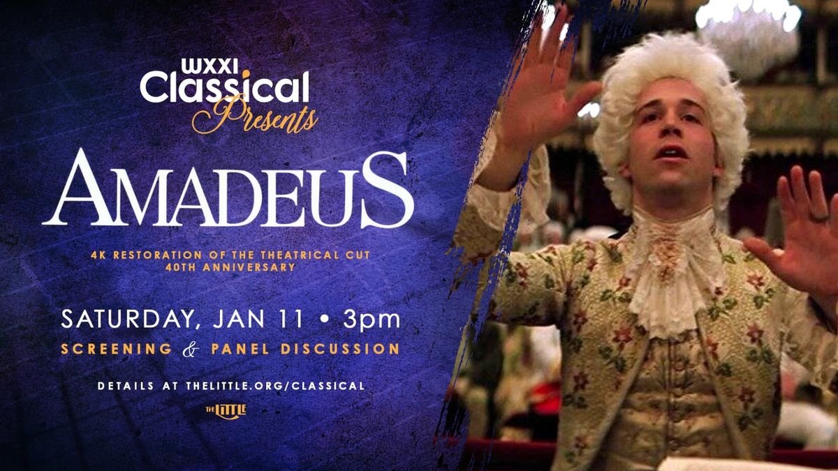 WXXI Classical Presents...Amadeus (4k restoration)