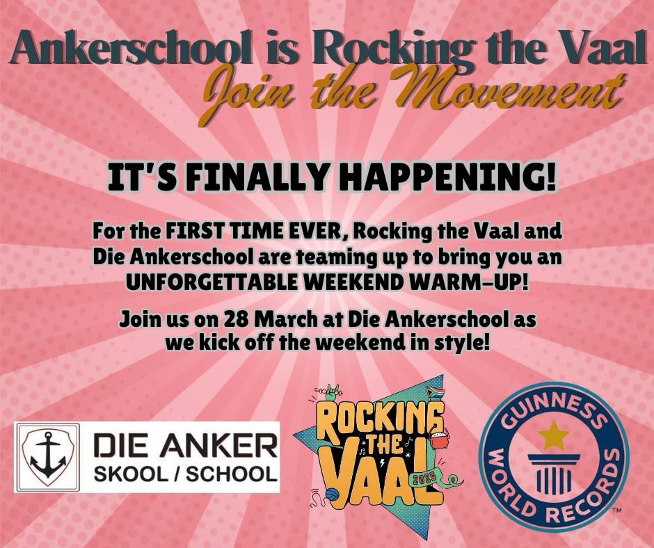 Rocking the Vaal and Die Ankerschool's Unforgettable Weekend Warm-Up