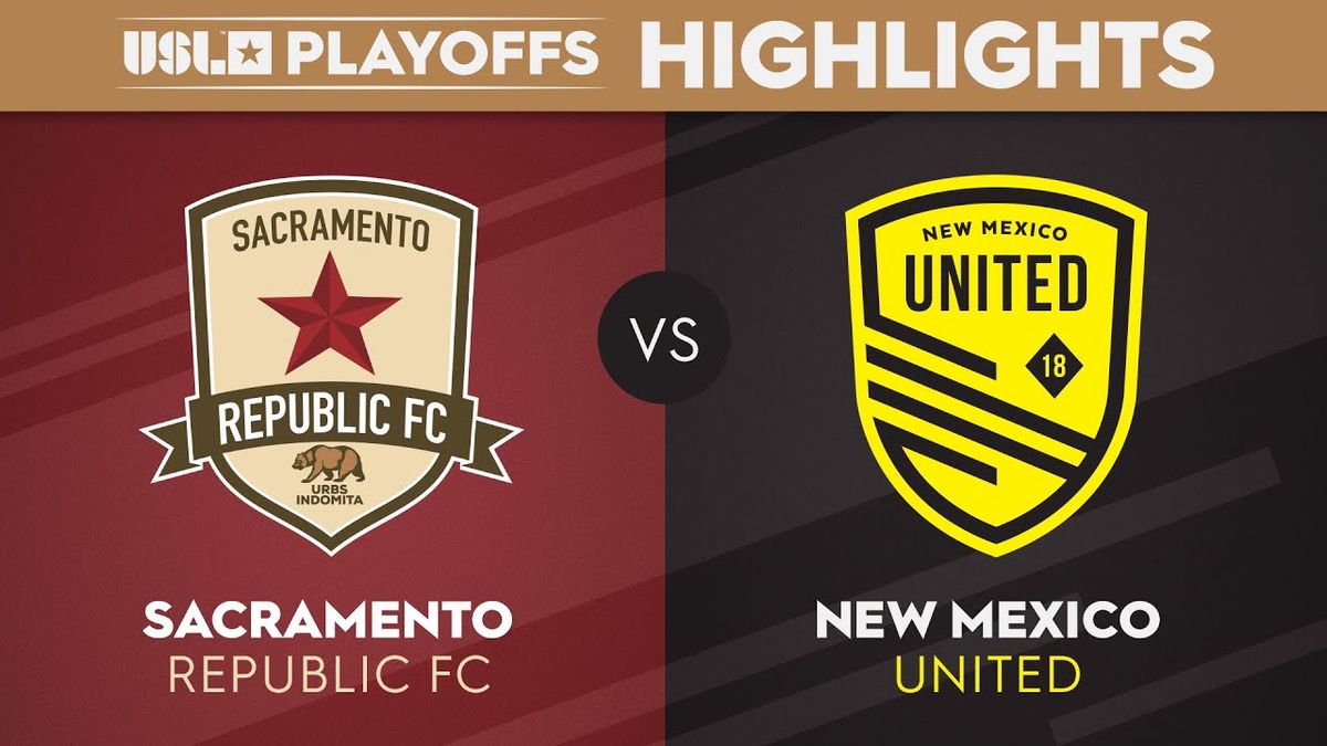 Sacramento Republic FC at New Mexico United at Isotopes Park