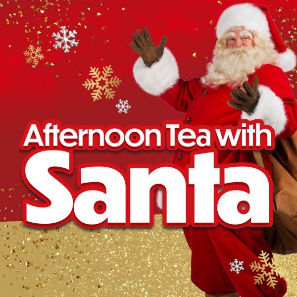 Afternoon tea with Santa