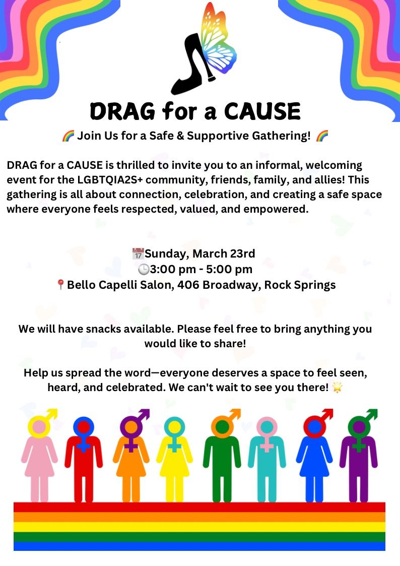 Safe Space gathering for the LGBTQIA2S+ community, friends, family and allies!