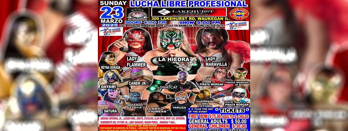 LUCHA LIBRE PROFESIONAL EN LAKEHURST