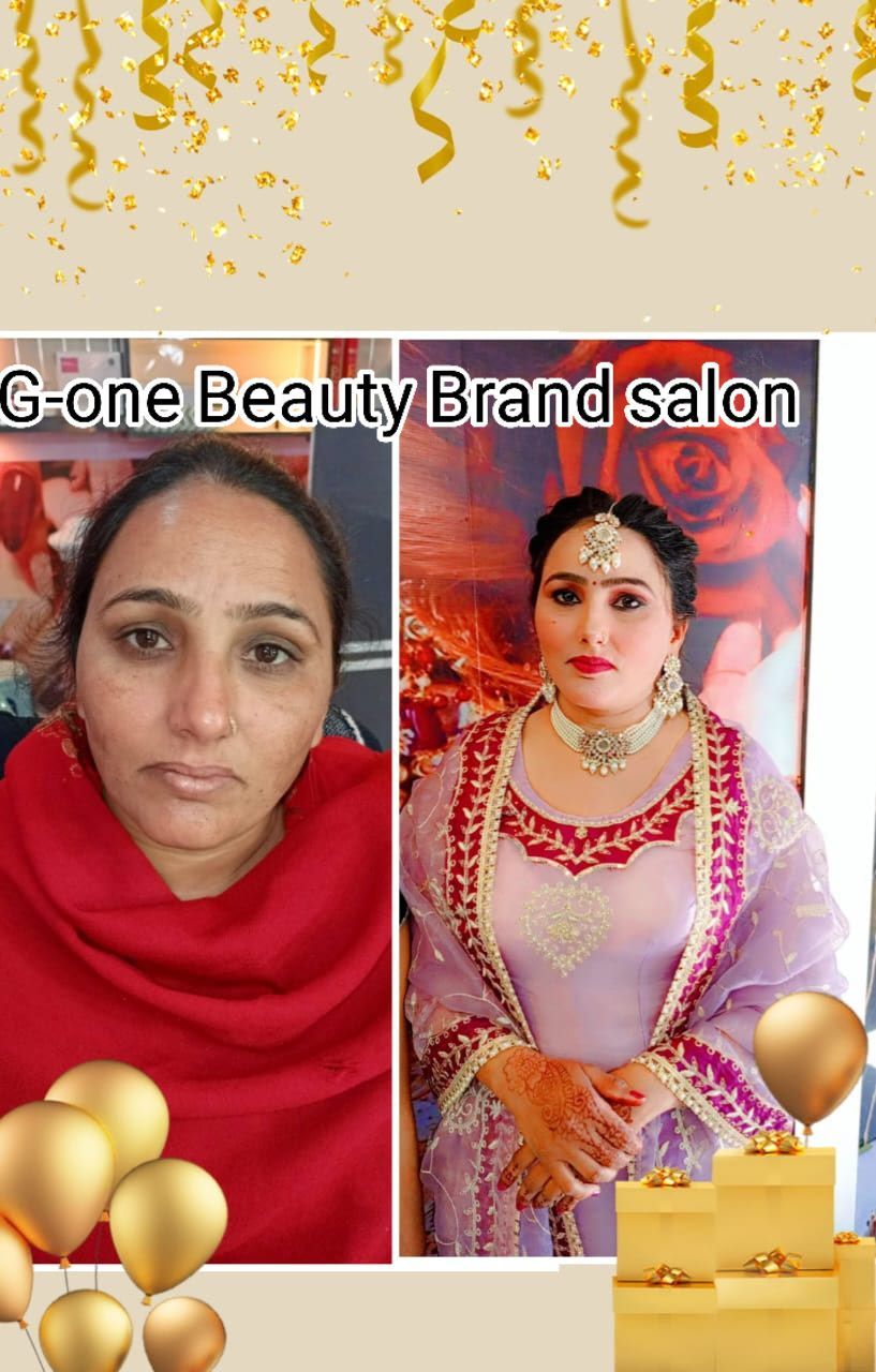 G-one Beauty Brand Salon's Bridal and Party Makeup Event