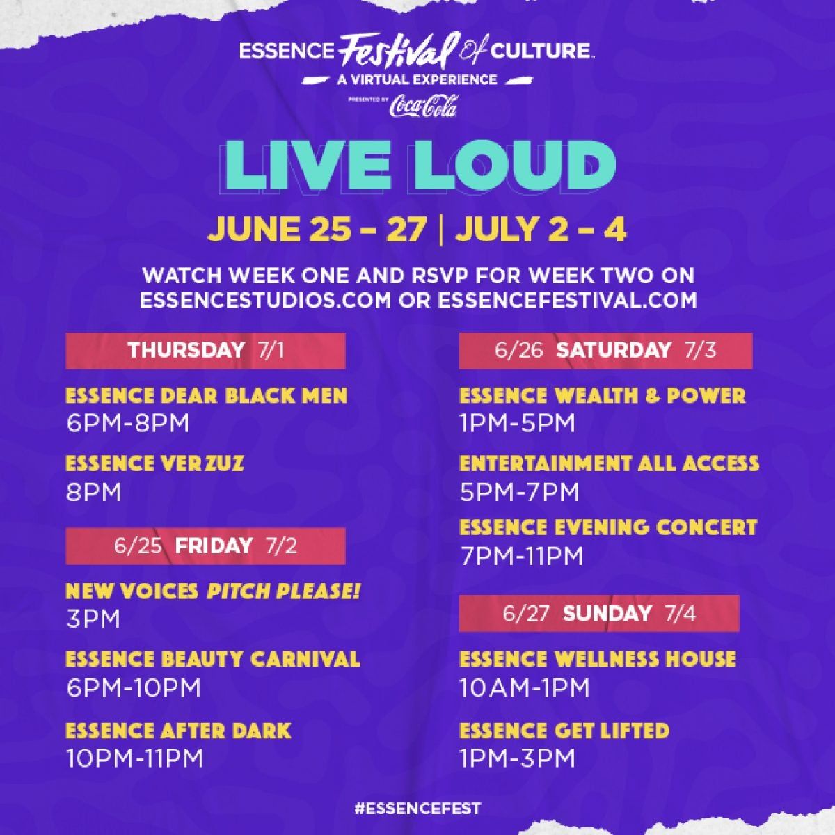 Essence Festival - 4 Day Pass