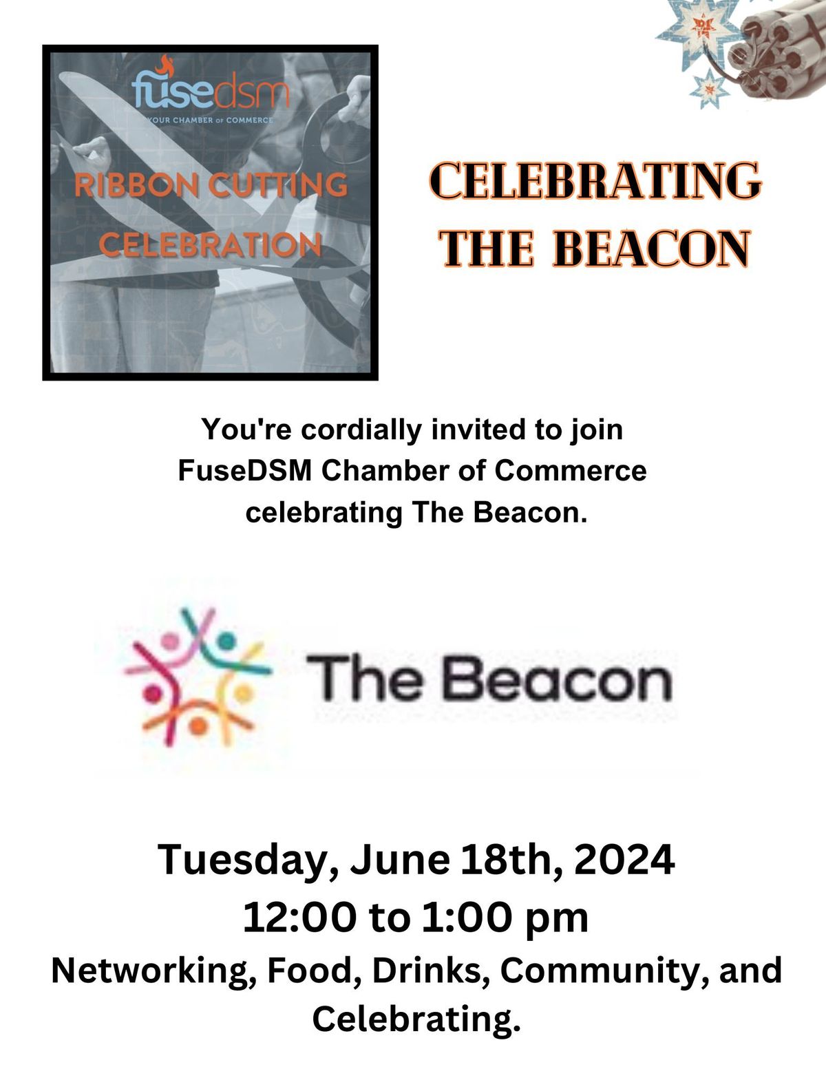 FuseDSM Ribbon Cutting Celebrating The Beacon