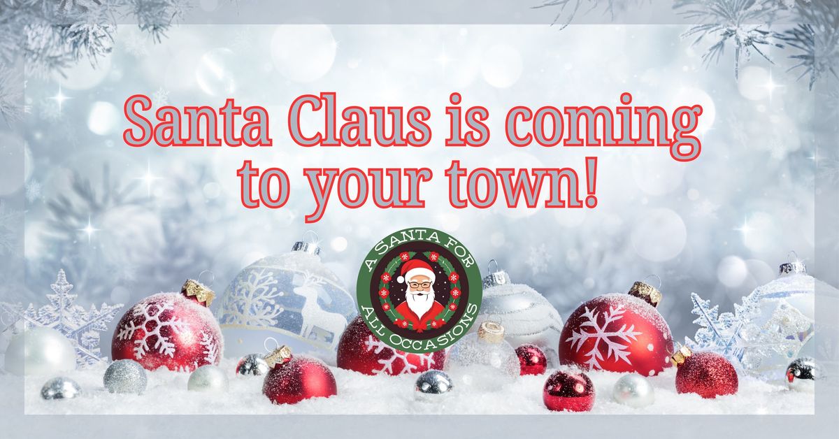 Santa is coming to Deer Park Town Center!