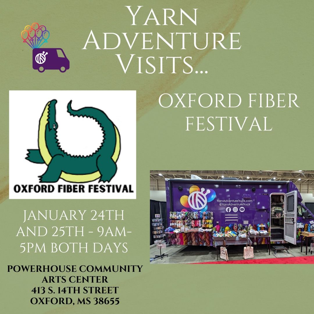 Yarn Adventure Visits Oxford Fiber Festival