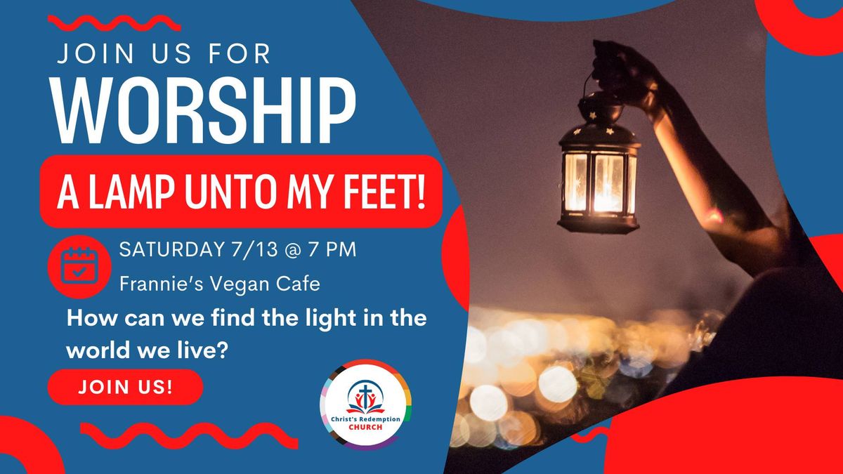 Worship Service: Lamp Unto My Feet