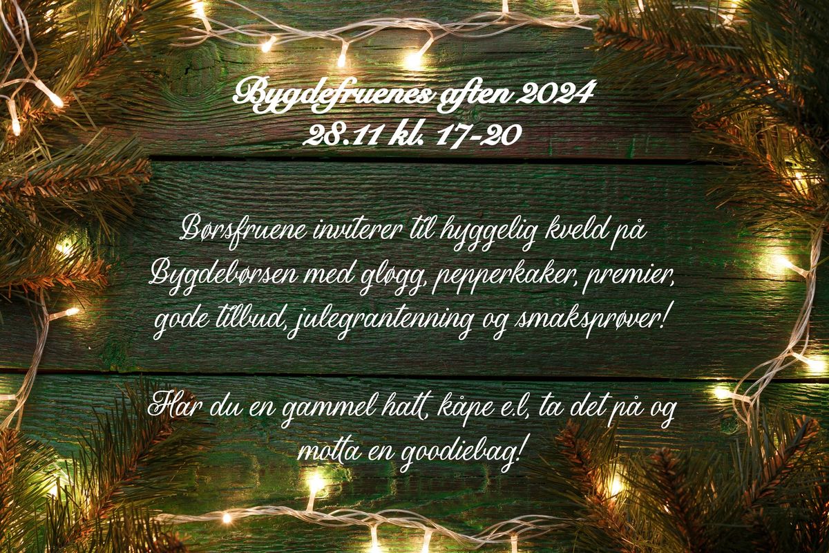 Bygdefruenes aften 2024