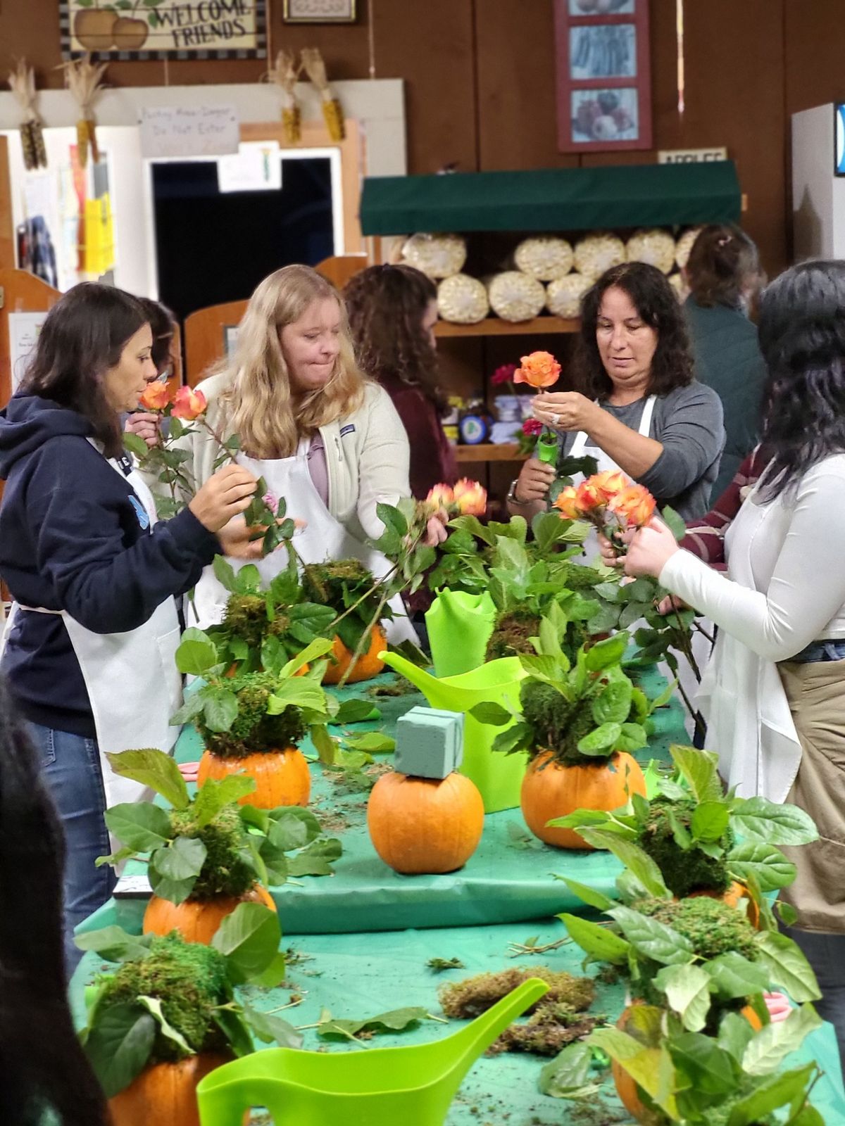 Pumpkin Flower Arranging Workshop at The XO Bar 10-15-24