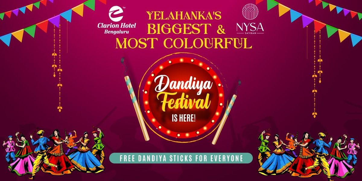 Yelhanka Biggest Dandiya @NYSA Clarion Hotel
