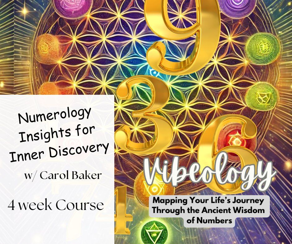 Numerology: Insights for Inner Discovery 4-week course