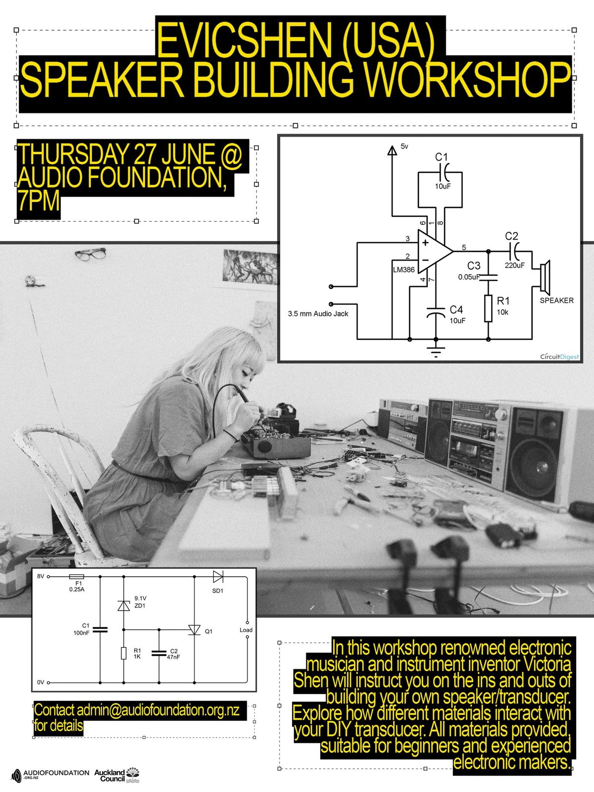 Evicshen (USA) Speaker Building Workshop