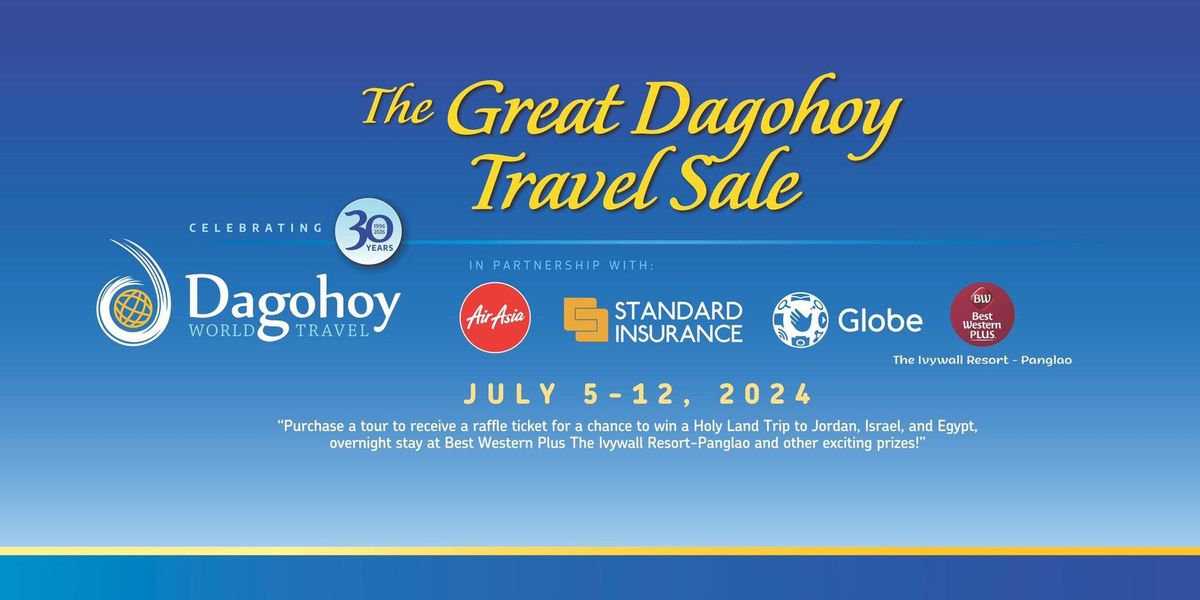 The Great Dagohoy Travel Sale