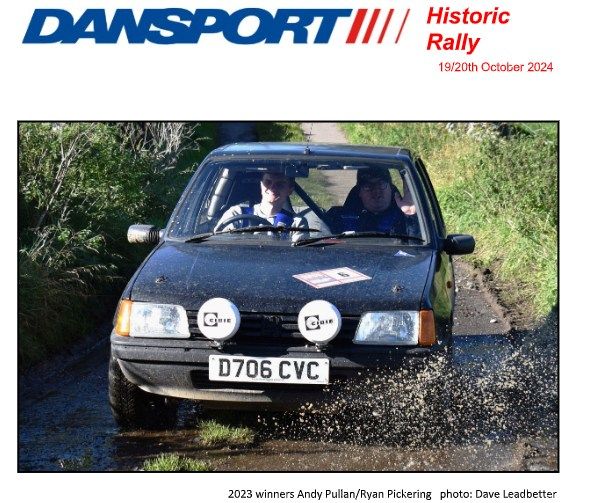 Dansport Historic Rally