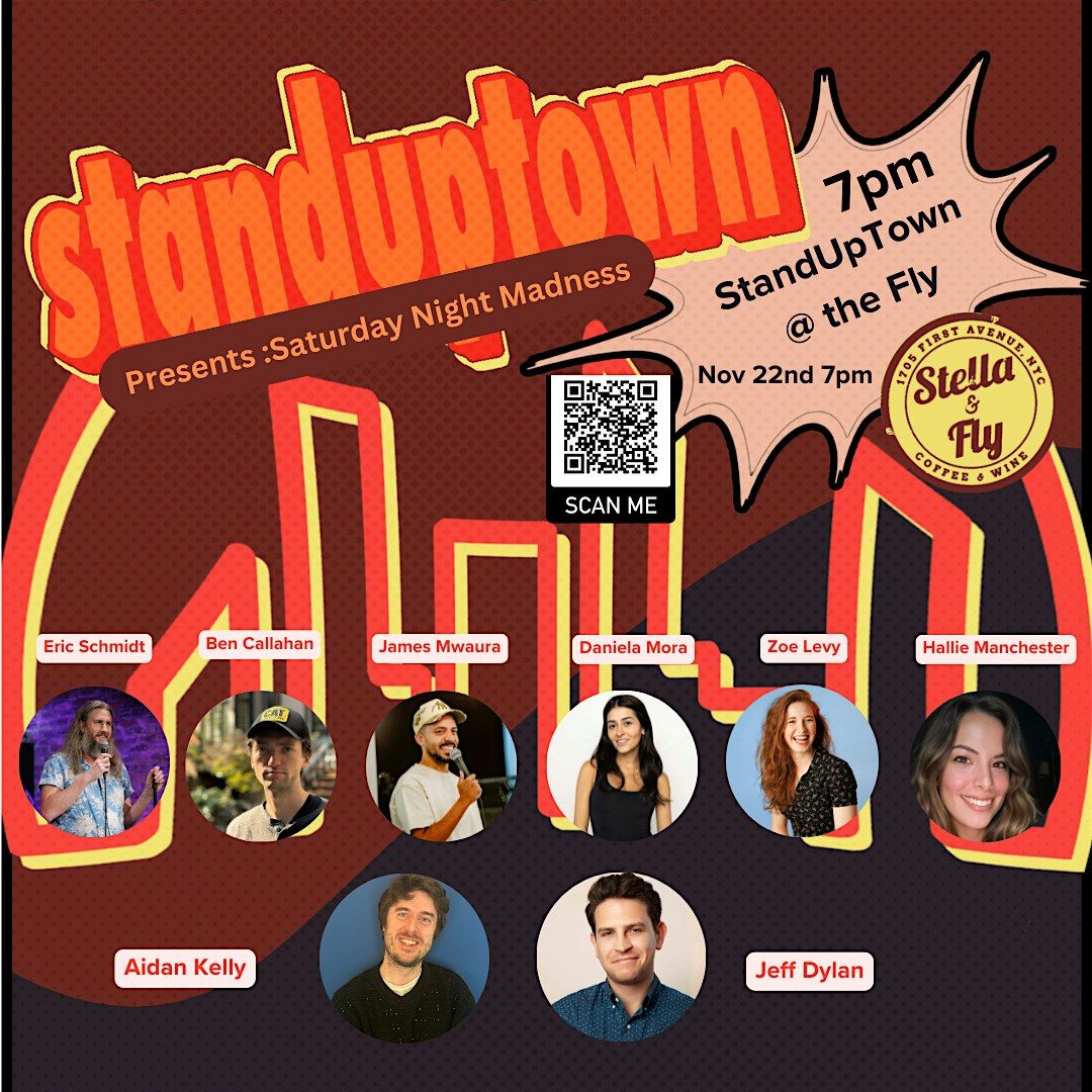 StandUpTown Comedy night @ Stella & Fly