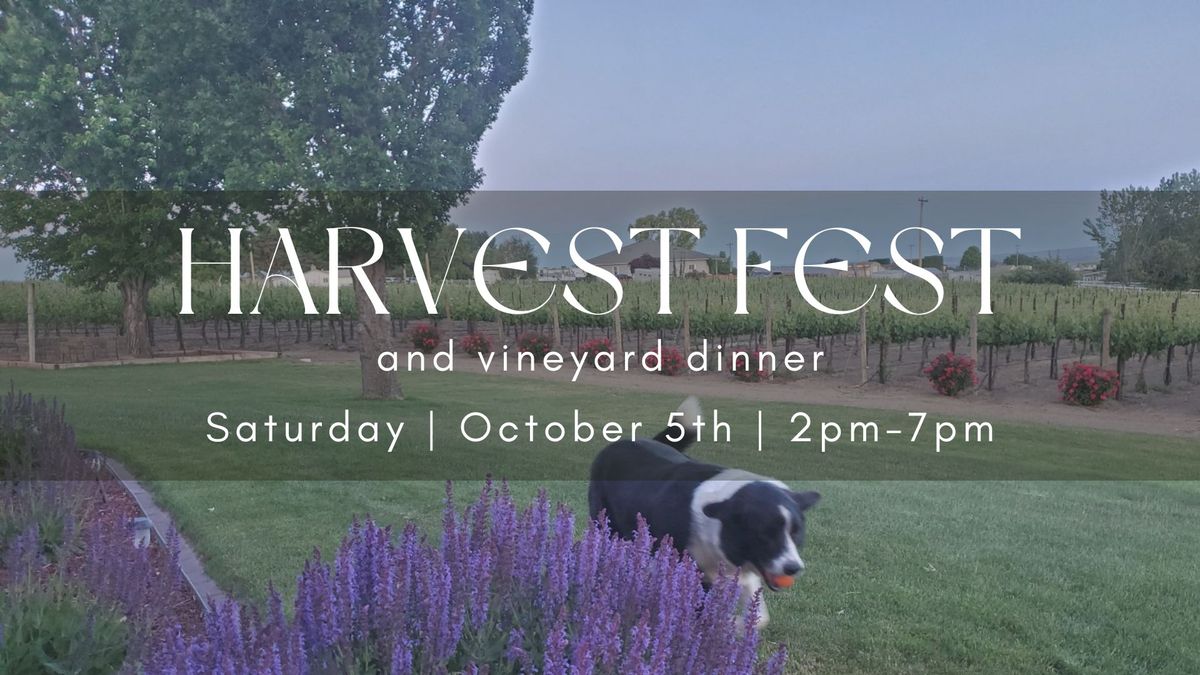 Harvest Fest and Vineyard Dinner with Southern Cross Winery