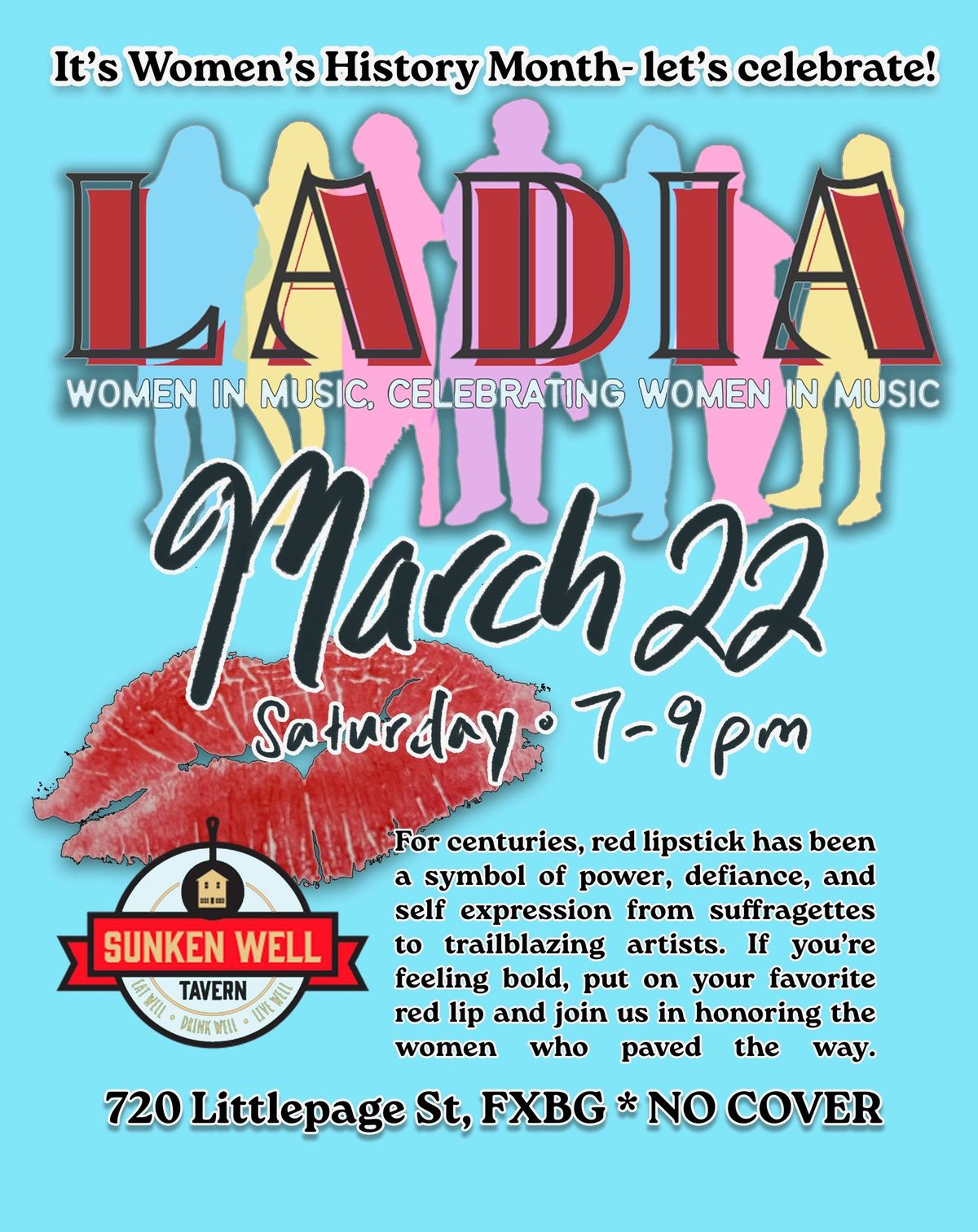 Live Music with LADIA at the Sunken Well Tavern 