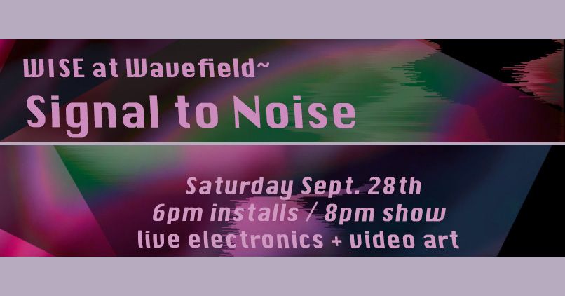 SIGNAL to NOISE: WISE at Wavefield