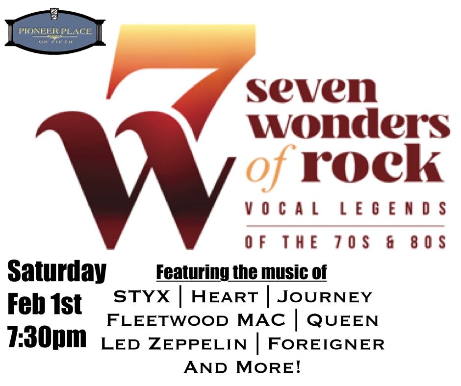 7 Wonders of Rock - Featuring Vocal Legends of the 70's and 80's