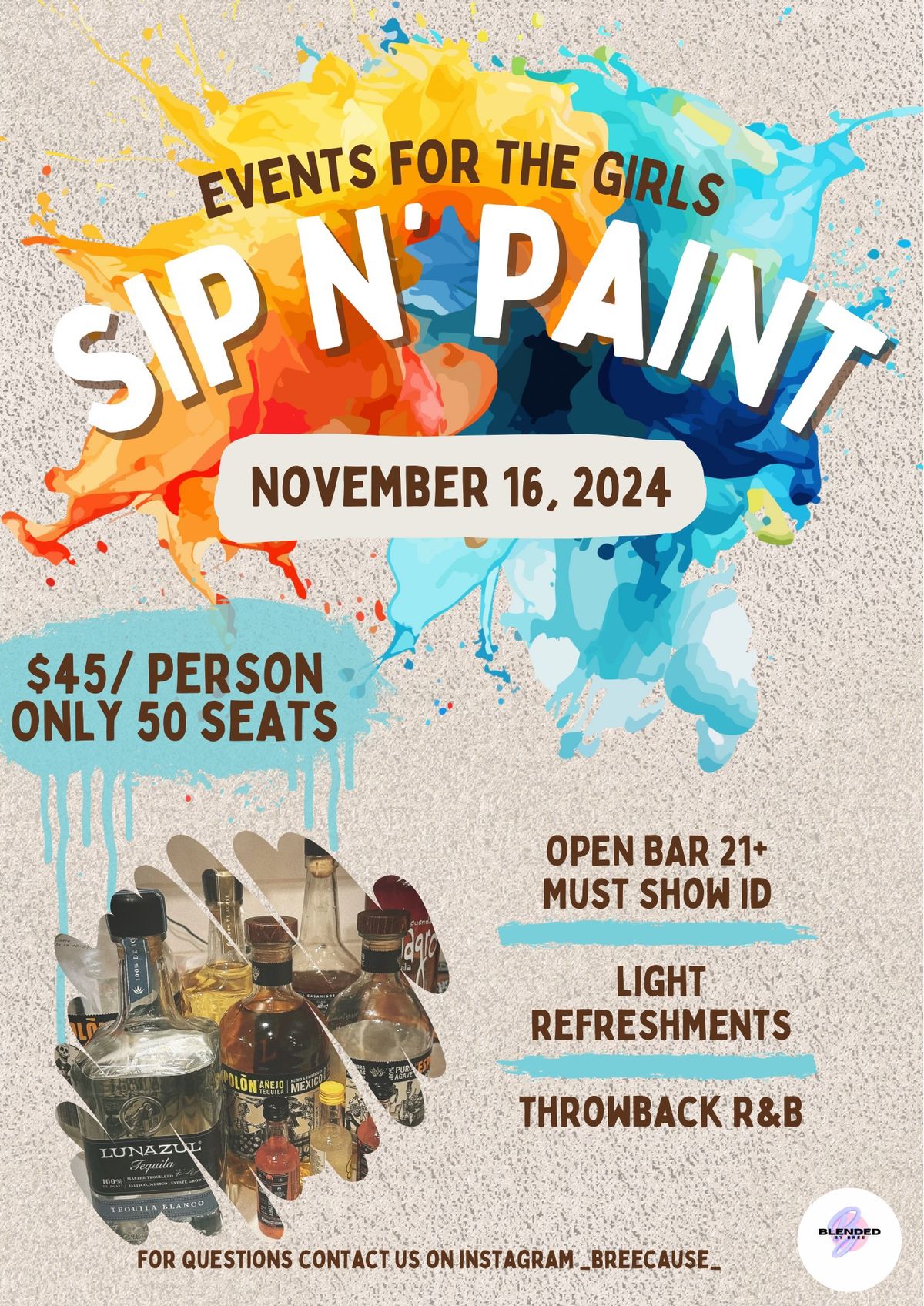 Sip n\u2019 Paint Events For The Girls