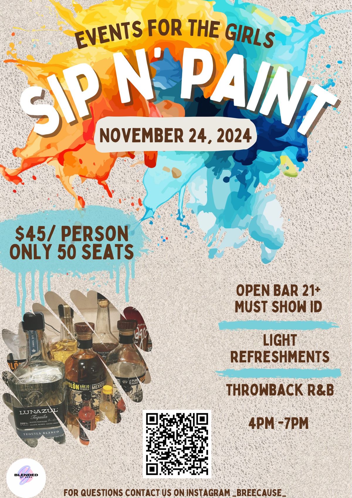 Sip n\u2019 Paint Events For The Girls