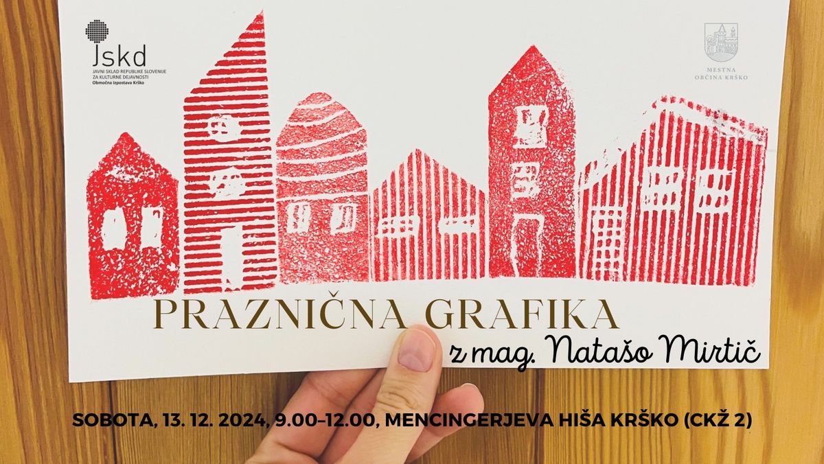 PRAZNI\u010cNA GRAFIKA, medgeneracijska delavnica