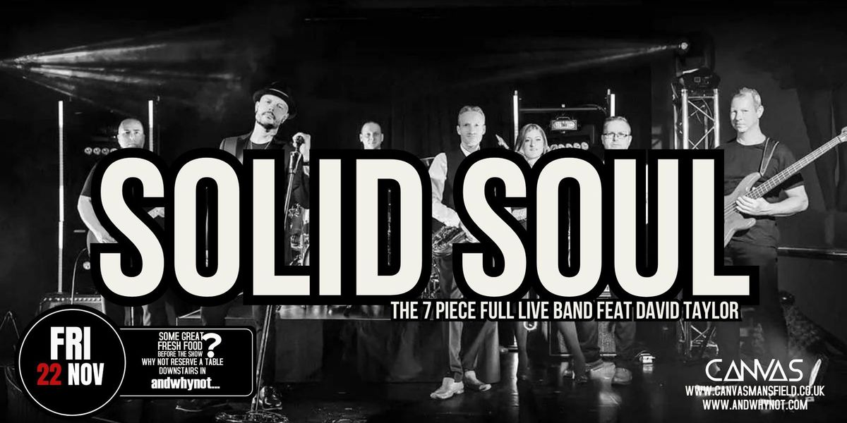 THE SOLID SOUL BAND - ft David Taylor