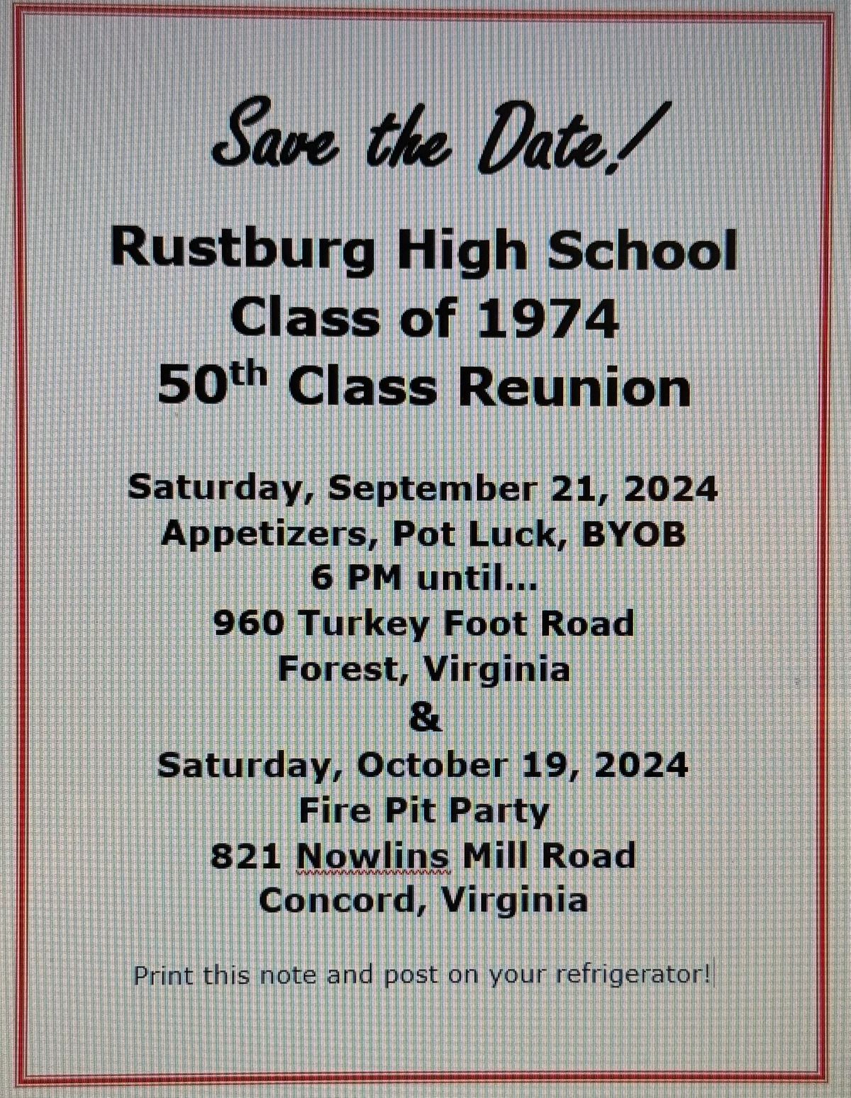 50th Class Reunion