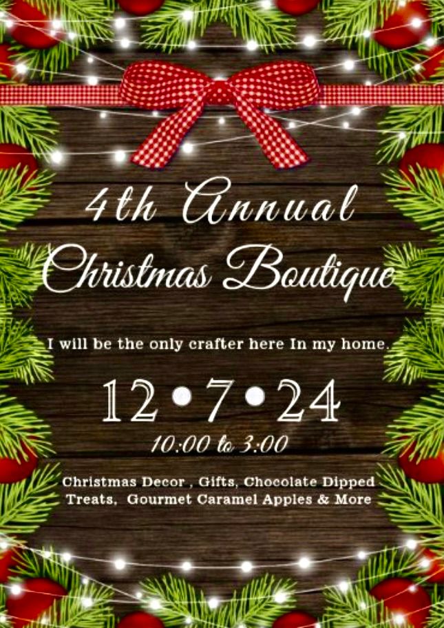 4th Annual Christmas Boutique