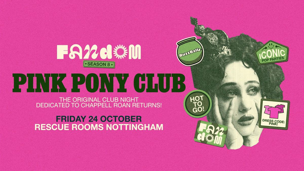 Pink Pony Club \ud83d\udc0e Rescue Rooms, Nottingham