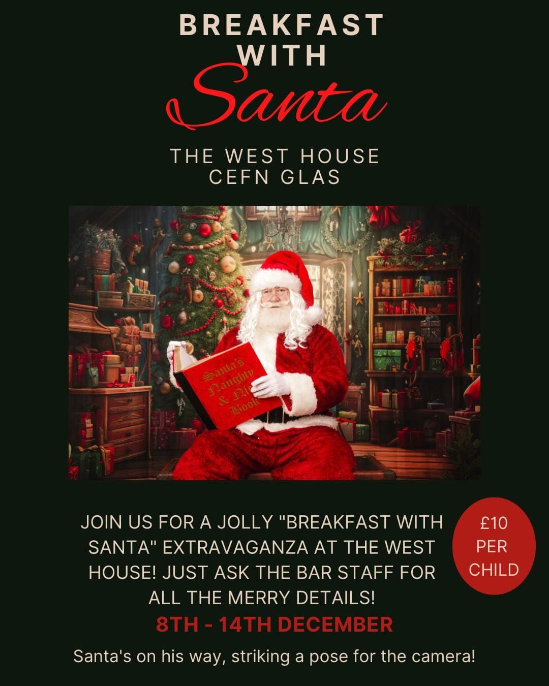 Breakfast with Santa 