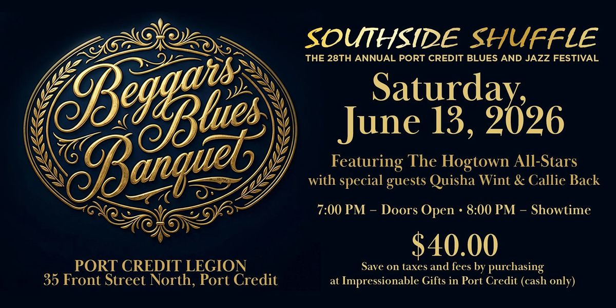 2026 Annual Beggars Blues Banquet