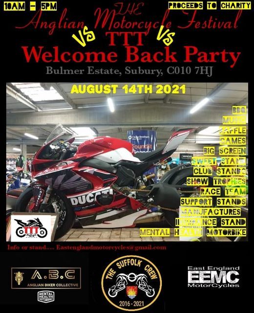 The Anglian Motorcycle Festival, TTT Motorcycle Village, Sudbury, 14