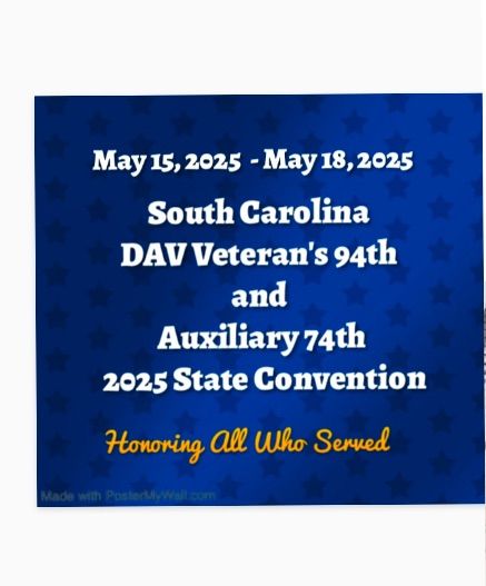 SC DAV\/DAVA 2025 State Convention